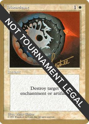 Disenchant - 1996 Bertrand Lestree (4ED) card from World Championship Decks
