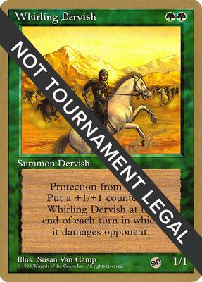 Whirling Dervish - 1996 Bertrand Lestree (4ED) (SB) card from World Championship Decks