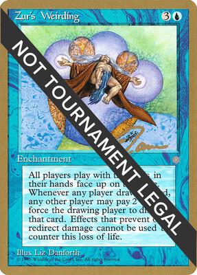 Zur's Weirding - 1996 Eric Tam (ICE) card from World Championship Decks