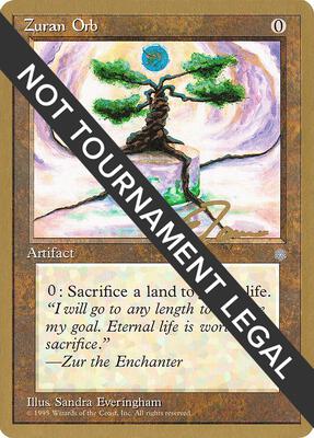 Zuran Orb - 1996 Eric Tam (ICE) card from World Championship Decks
