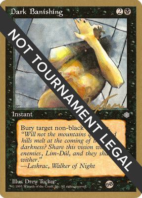 Dark Banishing - 1996 George Baxter (ICE) (SB) card from World Championship Decks