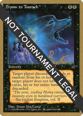 Hymn to Tourach (Wolf) - 1996 George Baxter (FEM) card from World Championship Decks