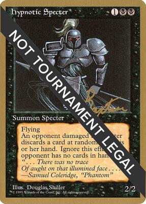 Hypnotic Specter - 1996 George Baxter (4ED) card from World Championship Decks