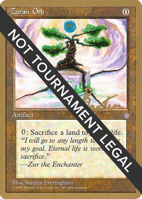 Zuran Orb - 1996 George Baxter (ICE) card from World Championship Decks