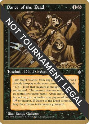 Dance of the Dead - 1996 Leon Lindback (ICE) card from World Championship Decks