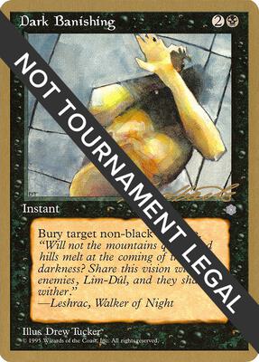 Dark Banishing - 1996 Leon Lindback (ICE) card from World Championship Decks