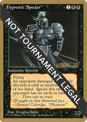 Hypnotic Specter - 1996 Leon Lindback (4ED) card from World Championship Decks