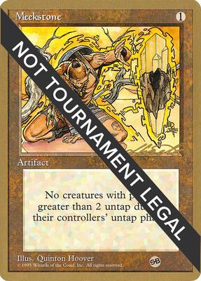 Meekstone - 1996 Leon Lindback (4ED) (SB) card from World Championship Decks