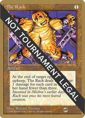 The Rack - 1996 Leon Lindback (4ED) (SB) card from World Championship Decks