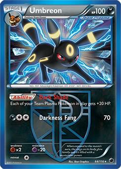 Umbreon - 64/116 card from Deck Exclusives