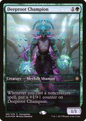 Deeproot Champion (2018 Convention Exclusive) card from Media Promos