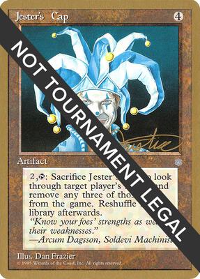 Jester's Cap - 1996 Mark Justice (ICE) card from World Championship Decks