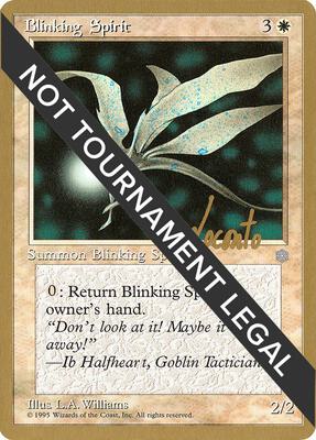 Blinking Spirit - 1996 Michael Loconto (ICE) card from World Championship Decks