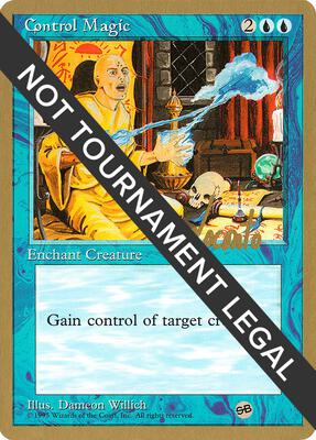 Control Magic - 1996 Michael Loconto (4ED) (SB) card from World Championship Decks