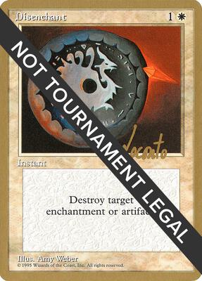 Disenchant - 1996 Michael Loconto (4ED) card from World Championship Decks