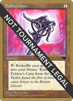 Feldon's Cane - 1996 Michael Loconto (CHR) card from World Championship Decks