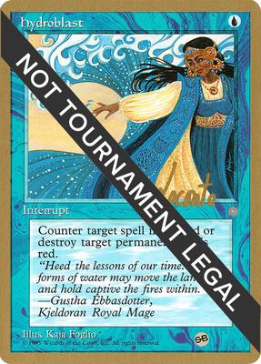 Hydroblast - 1996 Michael Loconto (ICE) (SB) card from World Championship Decks