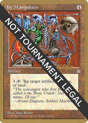 Icy Manipulator - 1996 Michael Loconto (ICE) card from World Championship Decks
