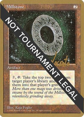 Millstone - 1996 Michael Loconto (4ED) card from World Championship Decks
