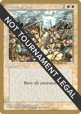 Wrath of God - 1996 Michael Loconto (4ED) card from World Championship Decks