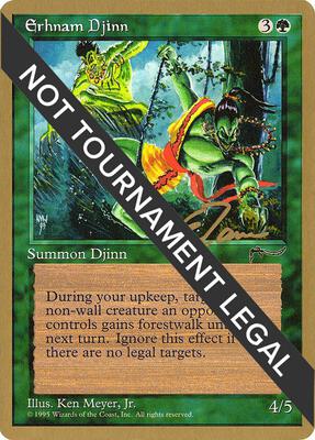 Erhnam Djinn - 1996 Preston Poulter (ARN) card from World Championship Decks