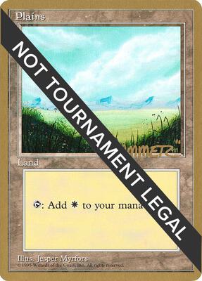 Plains (A) - 1996 Preston Poulter (4ED) card from World Championship Decks