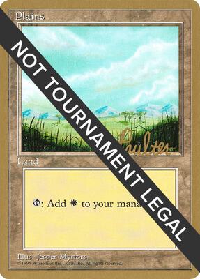 Plains (B) - 1996 Preston Poulter (4ED) card from World Championship Decks