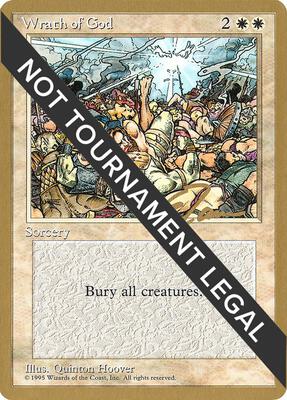 Wrath of God - 1996 Preston Poulter (4ED) card from World Championship Decks
