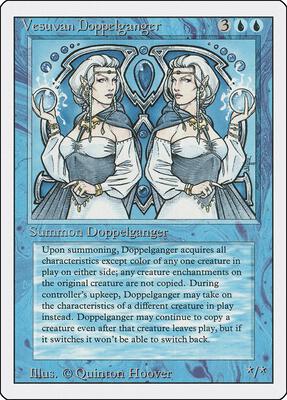 Vesuvan Doppelganger card from Revised Edition