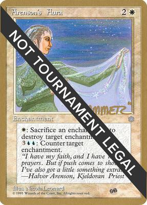 Arenson's Aura - 1996 Shawn "Hammer" Regnier (ICE) (SB) card from World Championship Decks