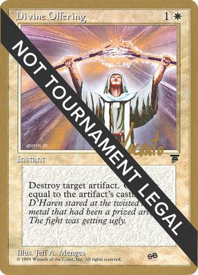 Divine Offering - 1996 Shawn "Hammer" Regnier (LEG) (SB) card from World Championship Decks