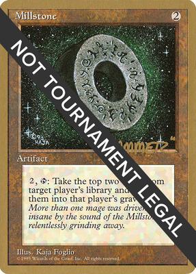 Millstone - 1996 Shawn "Hammer" Regnier (4ED) card from World Championship Decks
