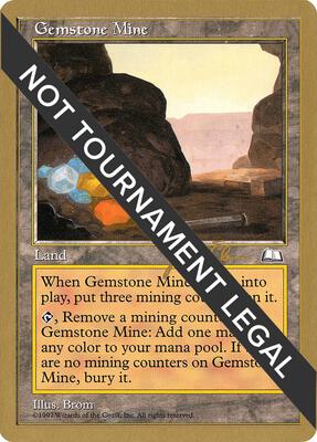 Gemstone Mine - 1997 Jakub Slemr (WTH) card from World Championship Decks