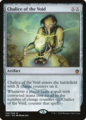 Chalice of the Void card from Masters 25