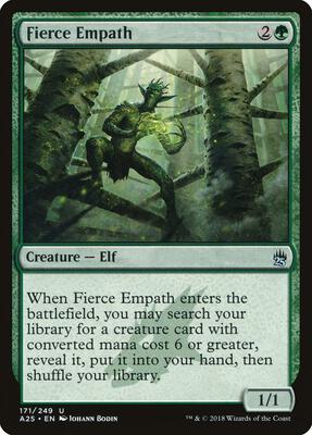 Fierce Empath card from Masters 25