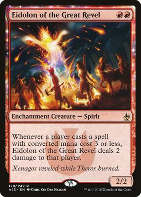 Eidolon of the Great Revel card from Masters 25