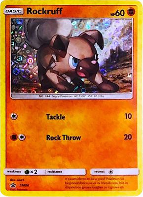 Rockruff - SM06 (General Mills Promo) card from Miscellaneous Cards & Products