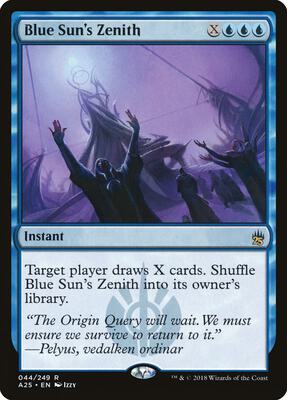 Blue Sun's Zenith card from Masters 25