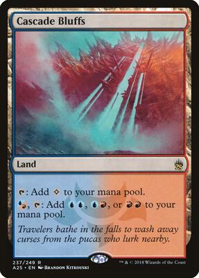 Cascade Bluffs card from Masters 25