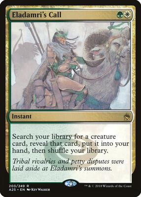 Eladamri's Call card from Masters 25