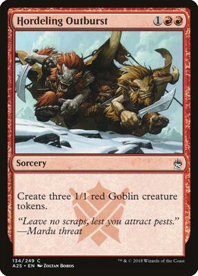 Hordeling Outburst card from Masters 25
