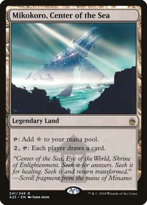 Mikokoro, Center of the Sea card from Masters 25