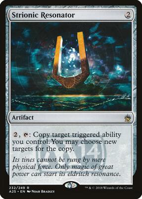 Strionic Resonator card from Masters 25