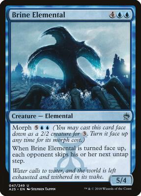 Brine Elemental card from Masters 25