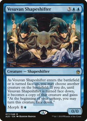 Vesuvan Shapeshifter card from Masters 25