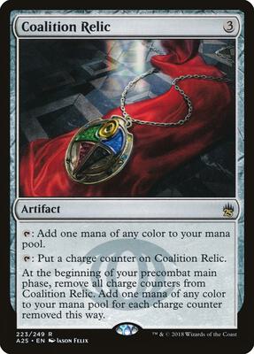 Coalition Relic card from Masters 25