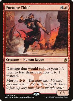 Fortune Thief card from Masters 25