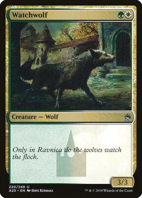 Watchwolf card from Masters 25