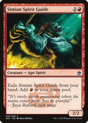 Simian Spirit Guide card from Masters 25