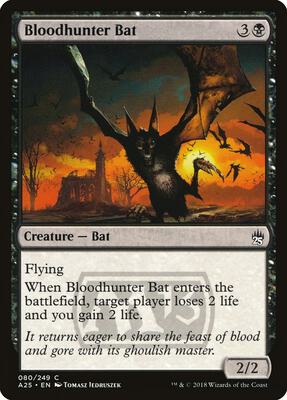Bloodhunter Bat card from Masters 25